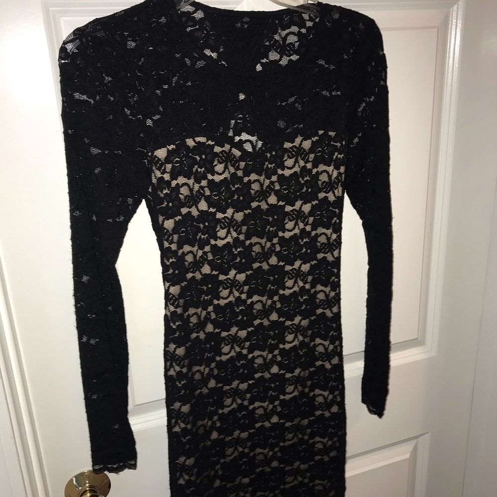 Black Lace Dress